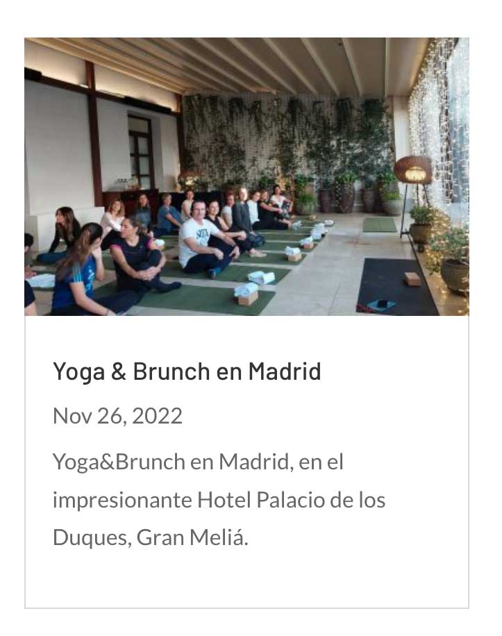 yoga brunch madrid